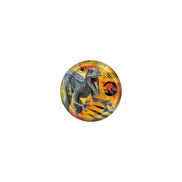 9" Jurassic World Party Plates, 8 ct — Dollar General penny item