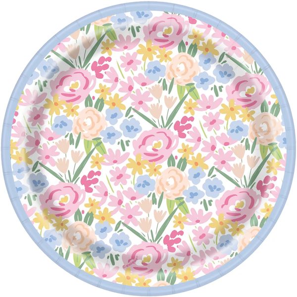 Lovely Spring 7" Plates, 8 Count — Dollar General