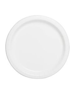 321 Party! 7" White Party Plates, 70 ct — 70% off during the remodel at Dollar General #13201