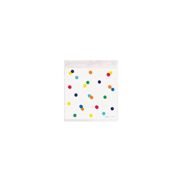 321 Party! Zip-Top Colorful Polka Dot Treat Bags, 16 Count — Dollar General penny item
