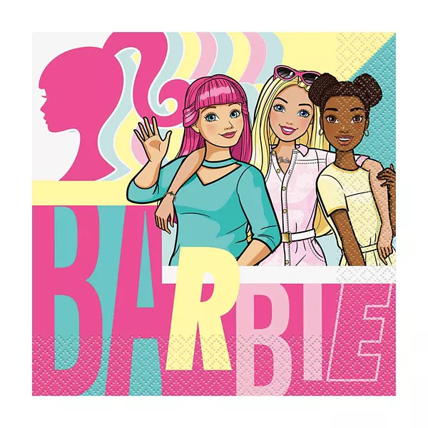 Barbie Luncheon Napkins, 16 ct — Dollar General penny item