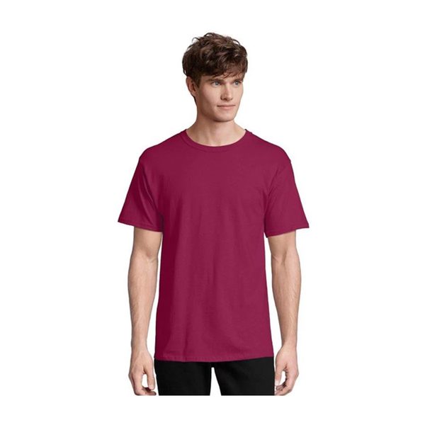 Hanes Men's Short Sleeve Tee - Cardinal, 3X — 70% off during the remodel at Dollar General #8302
