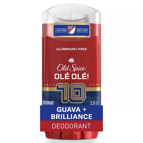 Old Spice Men's Deodorant, Olé Olé!, Guava + Brilliance, Aluminum Free, Lasting Odor Protection, Limited Edition Collection, 2.6 oz — Dollar General penny item
