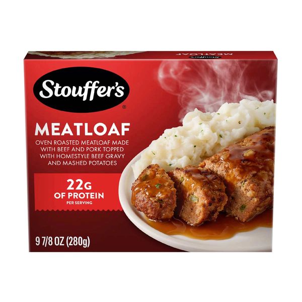 Stouffer's Classic Meatloaf, Single Serve, Microwave Dinner, Meatloaf Frozen Dinner — 70% off during the remodel at Dollar General #13201