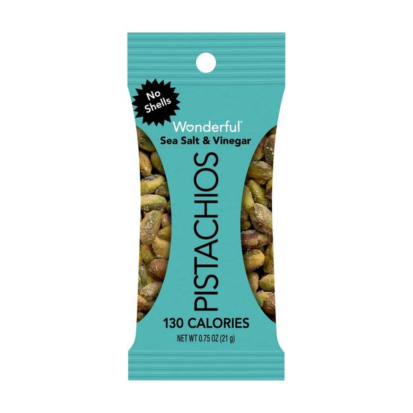 Wonderful Pistachios No Shells, Sea Salt & Vinegar, 0.75 oz — Dollar General penny item