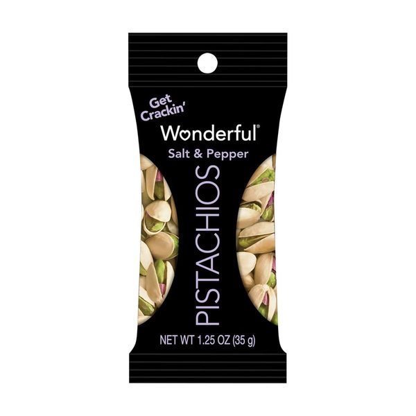 Wonderful Pistachios in Shell, Salt & Pepper, 1.25 oz — Dollar General penny item