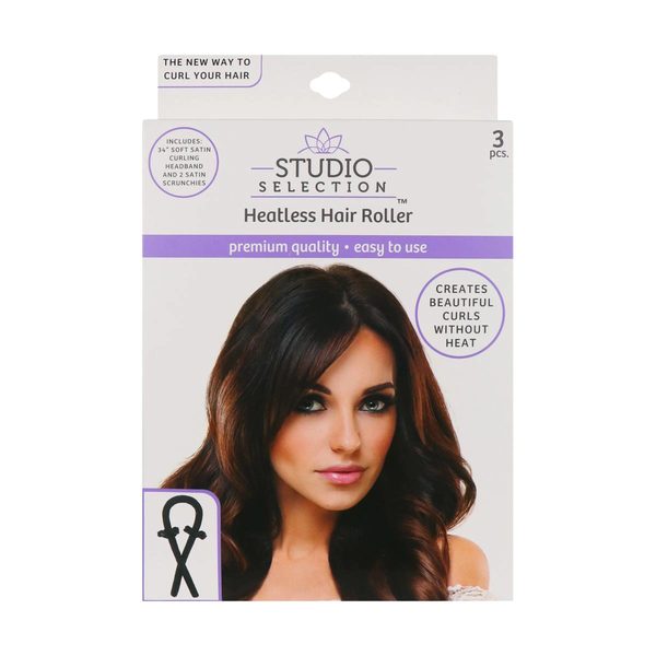 Studio Selection Heatless Hair Roller, 3 pieces — Dollar General penny item