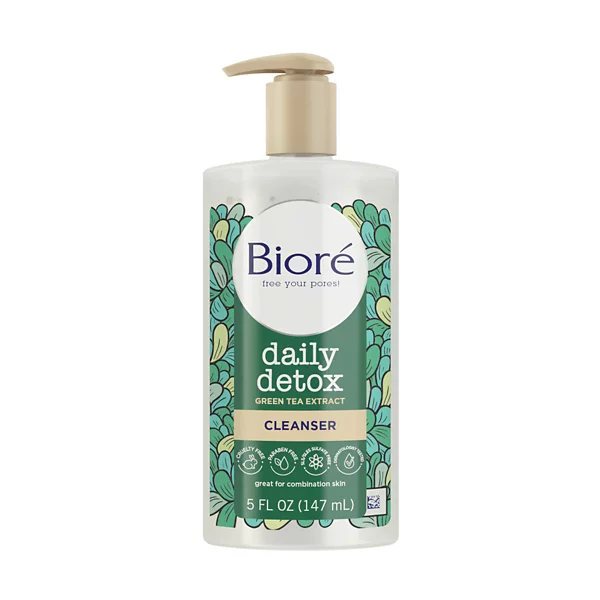 Biore Face Wash, Cleanser with Organic Cannabis Sativa Seed Oil & Green Tea Extract — Dollar General penny item