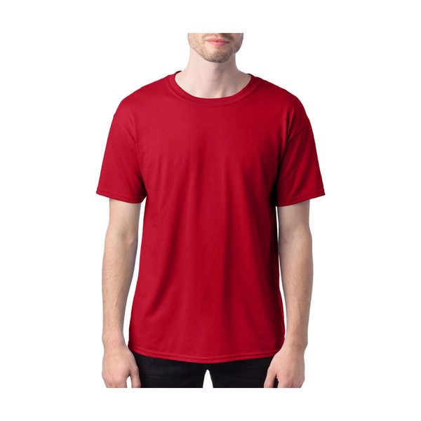Hanes Men's EcoSmart Short Sleeve Tee - Deep Red, Large — 70% off during the remodel at Dollar General #59