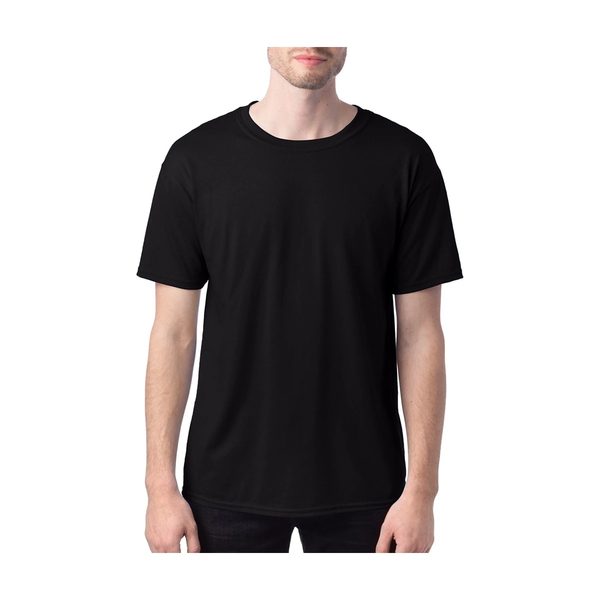 Hanes Men's EcoSmart Short Sleeve Tee - Black, Small — Dollar General (SKU 36010101)