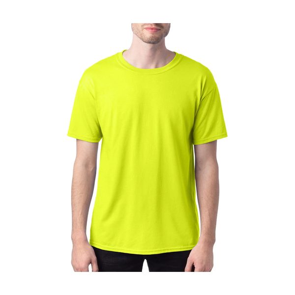 Hanes Sport Cool Dri Men's Performance T-Shirt - Safety Green, Large — Dollar General penny item
