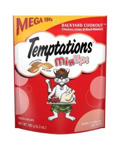 Temptations MixUps Cat Treats Backyard Cookout Flavor, 6.3 oz Pouch — Dollar General penny item