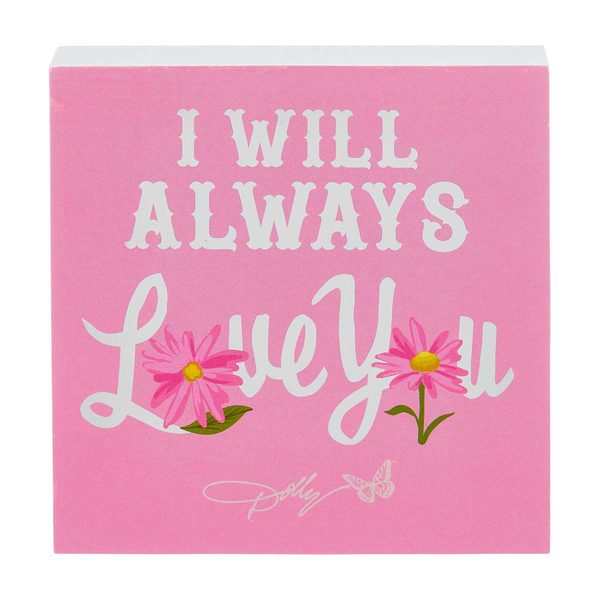 Dolly Parton Spring Word Block Décor, Assorted — Dollar General