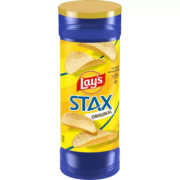 Lay's Stax Potato Crisps Original 5 3/4 Oz — 70% off during the remodel at Dollar General #8302
