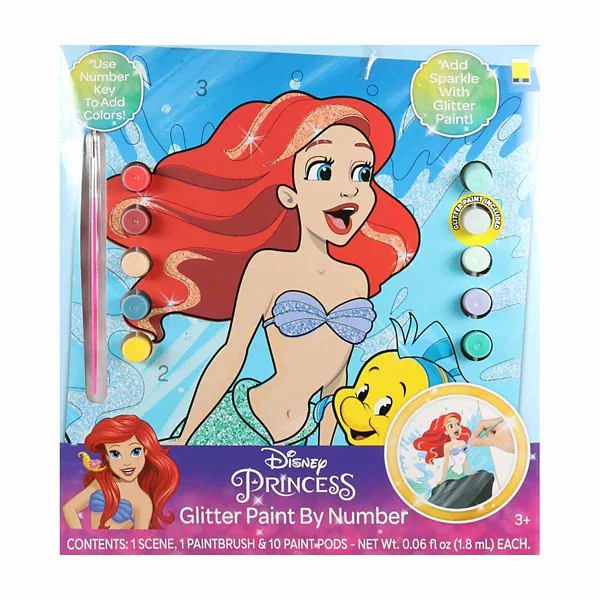 Princess Paint By Number Licensed Paint By Num Assorted 1 Count — Dollar General penny item