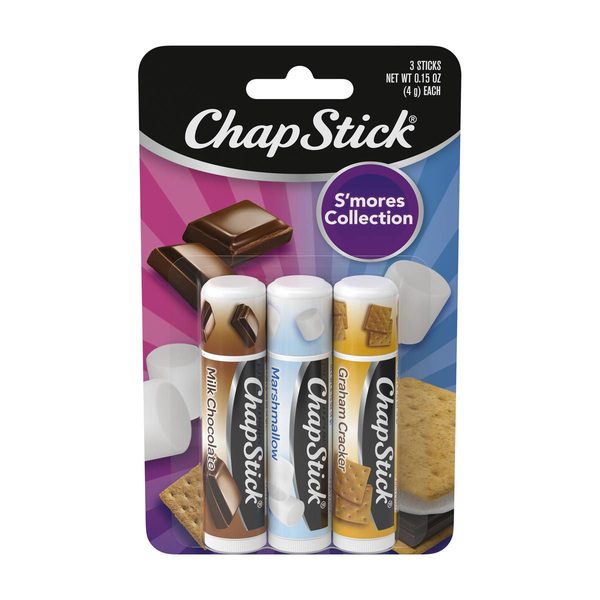 ChapStick S'mores Collection Flavored Lip Balm Variety Pack, 0.15 oz Tubes, 3 Pack — Dollar General penny item
