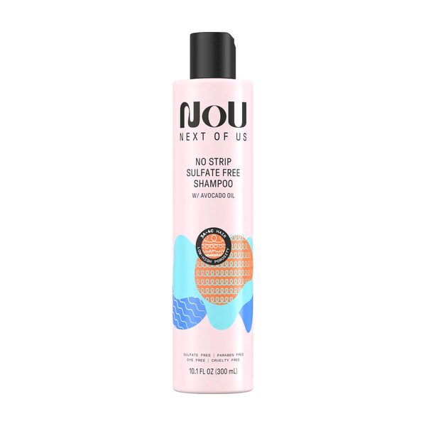 Nou Next of Us No Strip Sulfate Free Shampoo with Avocado Oil, 10.1 fl oz — Dollar General penny item