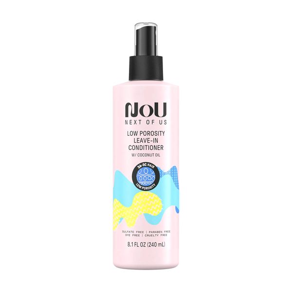 Nou Next of Us Low Porosity Leave-In Conditioner with Coconut Oil, 8.1 fl oz — Dollar General penny item