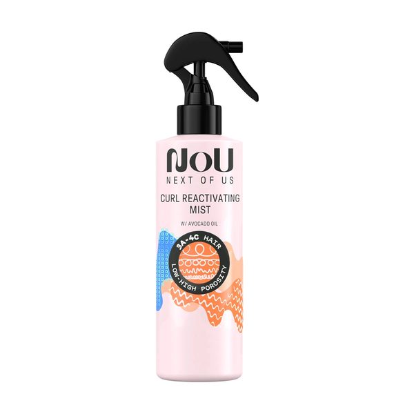 Nou Next of Us Curl Reactivating Mist with Avocado Oil, 8.1 fl oz — Dollar General penny item