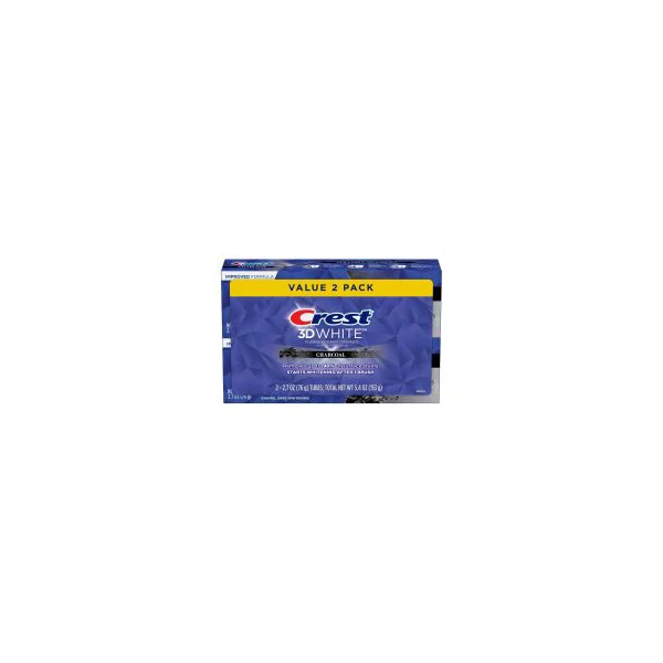 Crest 3D White Charcoal Teeth Whitening Toothpaste, 2.7 oz Pack of 2 — Dollar General penny item