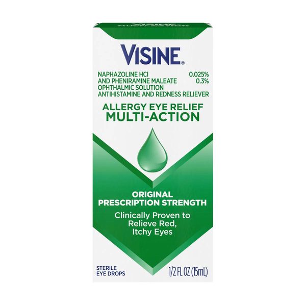 Visine Allergy Relief Multi-Action Antihistamine Eye Drops, 0.5 fl. oz — Dollar General penny item