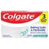 Colgate Baking Soda and Peroxide Whitening Toothpaste Gel, Frosty Mint Stripe, 3 Pack, 6 oz — Dollar General penny item