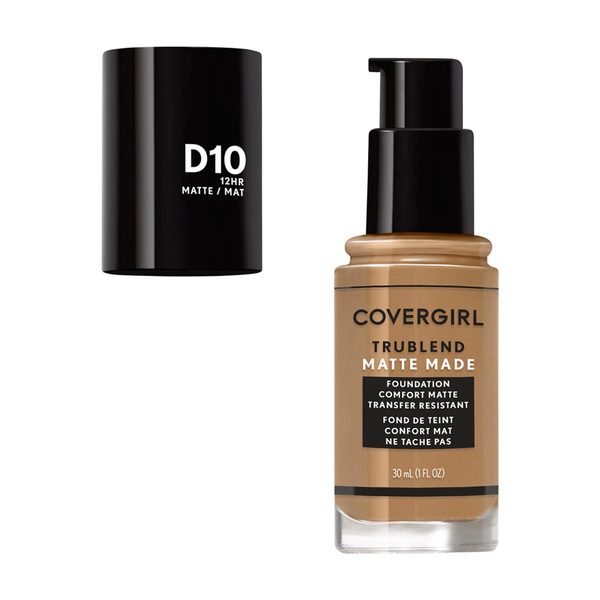 Covergirl TruBlend Matte Made Liquid Foundation, Golden Caramel, Bottle Fl oz (30 ml) — Dollar General penny item