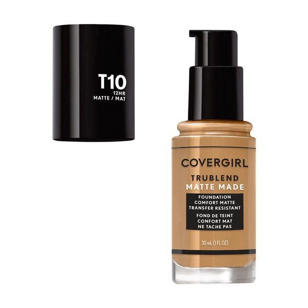 CoverGirl TruBlend Matte Made Foundation, T10 Golden Amber, 1 fl oz — Dollar General penny item