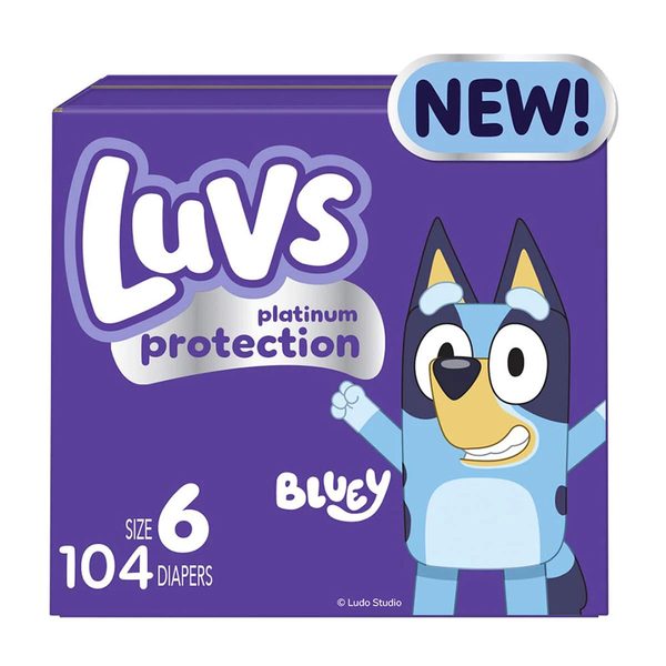Luvs Platinum Protection Baby Diapers, Size 6, 104 Count — Dollar General (SKU 33013701)