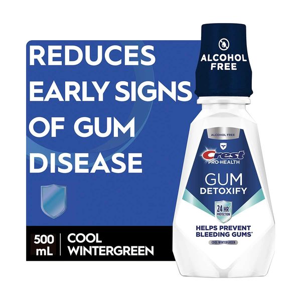 Crest Pro-Health Gum Detoxify Mouthwash, Cool Wintergreen, 16.9 fl oz — Dollar General penny item