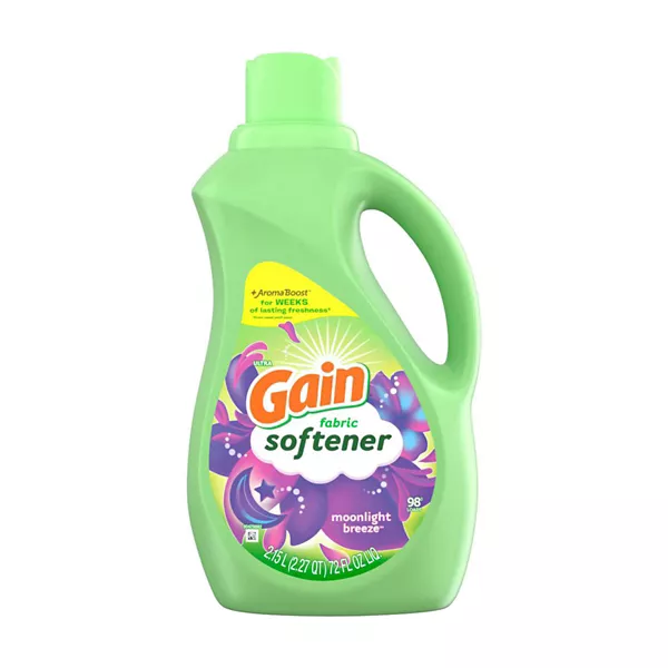Gain Moonlight Breeze Liquid Fabric Softener, 72 fl oz — Dollar General penny item