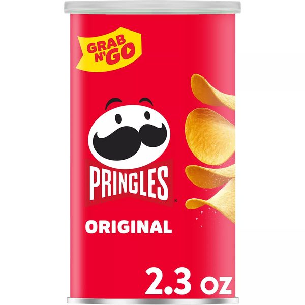 Pringles Original Potato Crisps Chips, Lunch Snacks, Grab N' Go, 2.3 oz — 70% off during the remodel at Dollar General #10340