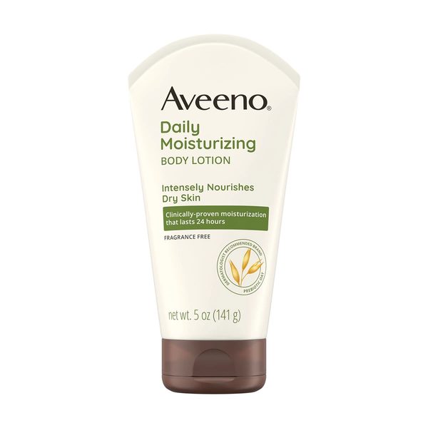 Aveeno Daily Moisturizing Body Lotion, Fragrance-Free, 5 oz — Dollar General penny item