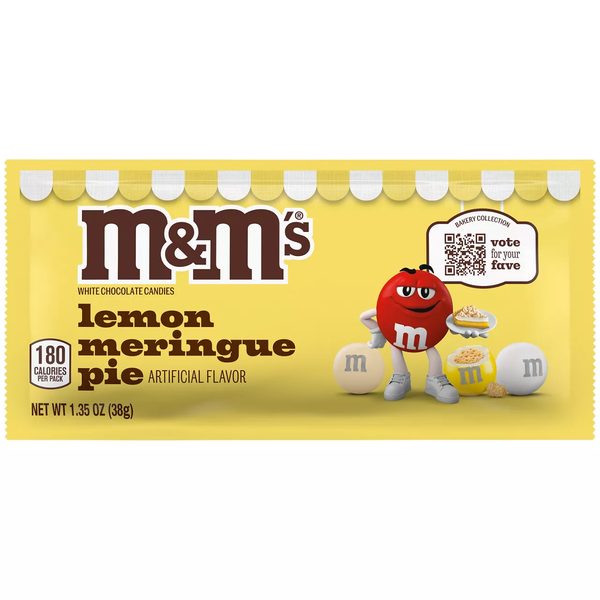 M&M'S Bakery Collection Lemon Meringue Pie White Chocolate Candy, 1.35 oz Bag — Dollar General (SKU 44025501)