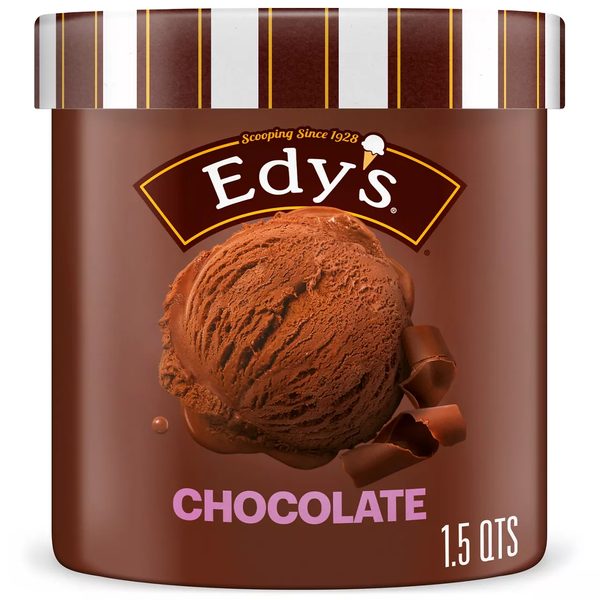Edy's & Dreyer's Chocolate, 1.5 Qt — 70% off during the remodel at Dollar General #13201