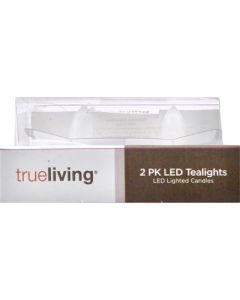 True Living LED Tea Light Candles, 2 pk — 70% off during the remodel at Dollar General #8443