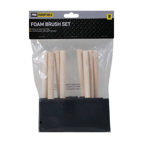 Dollar General Foam Paint Brush Set, 8 Piece — Dollar General penny item