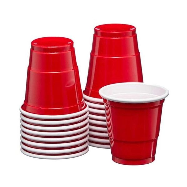 321 Party! Mini Red Party Cups, 18 Count — 70% off during the remodel at Dollar General #20186