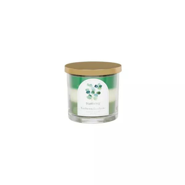 True Living Triple-Layer Garden Scented Candle - Assorted, 14 oz — Dollar General penny item