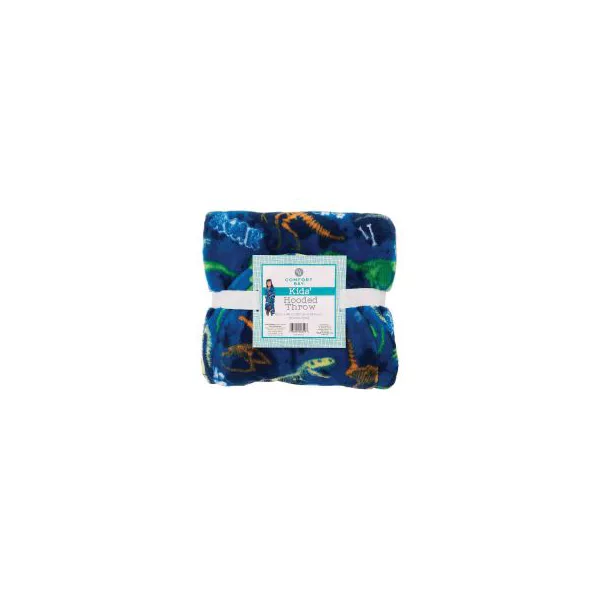 Comfort Bay Kids Hooded Throw Blanket, Assorted (50 x 25 Inches) — Dollar General penny item