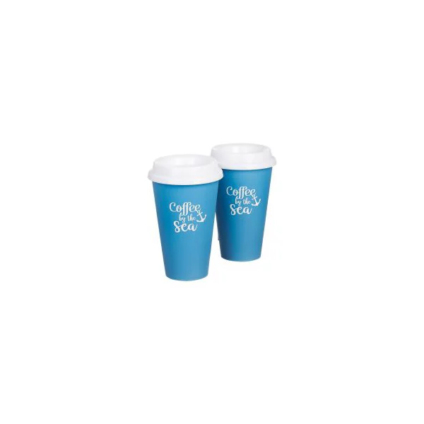 Coffee To Go Printed Tumbler Assorted, Pack of 2 — Dollar General penny item