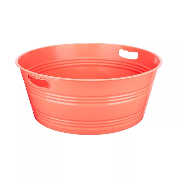 Plastic Round Tub, Large - Assorted — Dollar General penny item