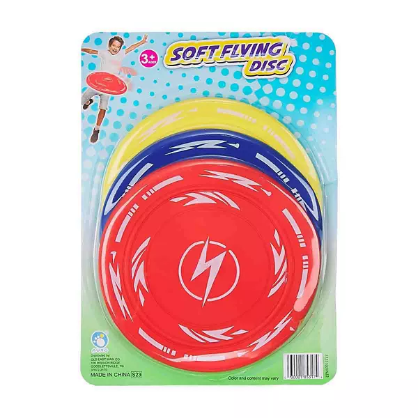 Soft Flying Disc, 3 Count — Dollar General penny item