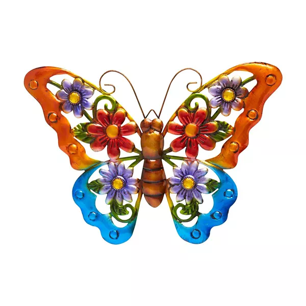 Butterfly Wind Chime, Orange — Dollar General penny item