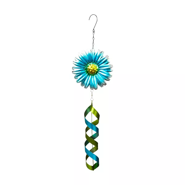 Flower Wind Chime, Blue — Dollar General penny item