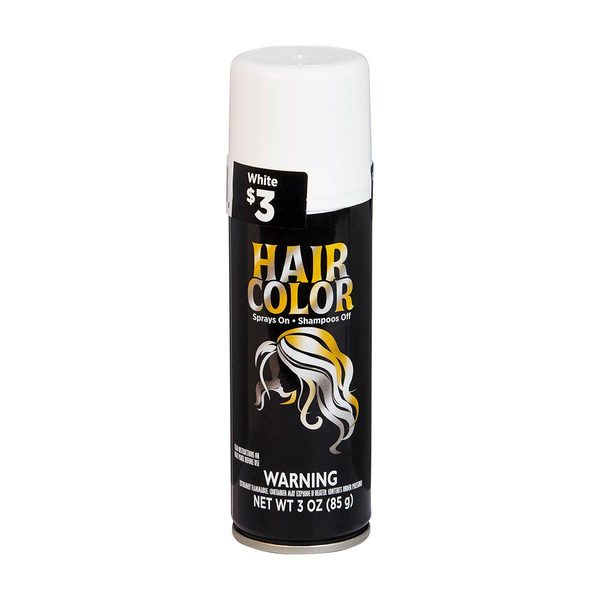 Fun World Halloween Fluorescent Hair Spray, Assorted — Dollar General penny item