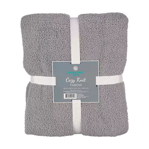 Comfort Bay Cozy Knit Throw, 50 x 60 in - Assorted — Dollar General penny item