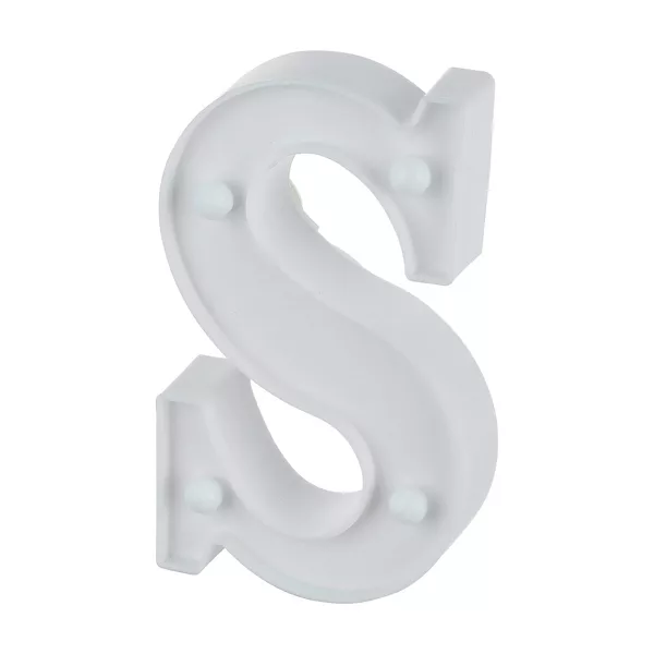 Decorative LED Monogram Letter, Assorted — Dollar General penny item