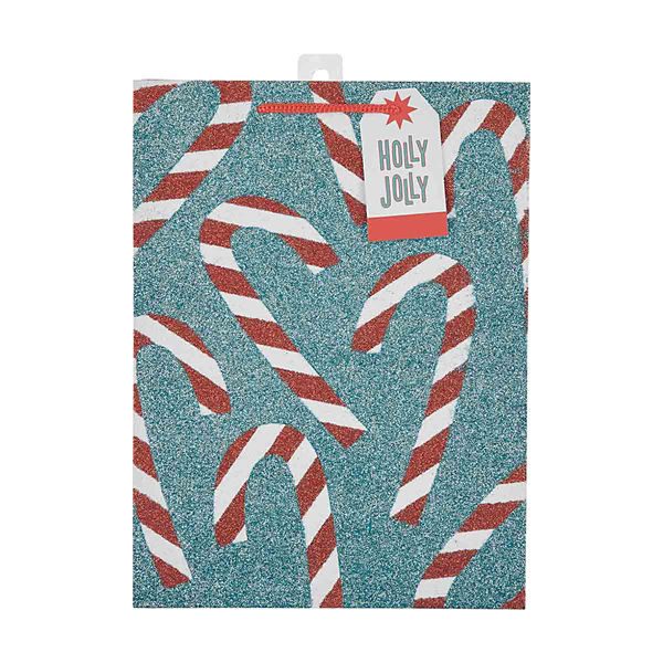 Christmas Large Glitter Gift Bag, Assorted — Dollar General (SKU 36341901)