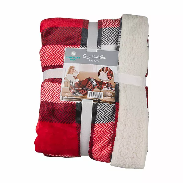 Comfort Bay Cozy Cuddler Throw, 50 x 60 in - Assorted — Dollar General penny item